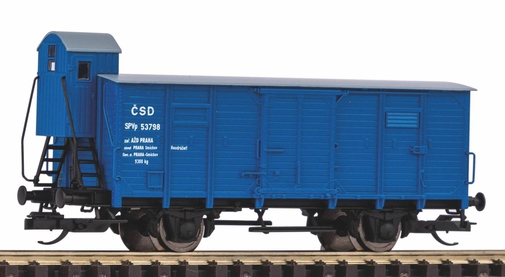 TT Крытый грузовой вагон G02 Zt ČSD III
