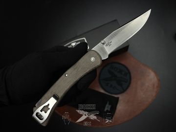 Складной нож BUCK 0110BRS4 110 Slim Knife Pro c клинком из стали CPM-S30V, рукоять микарта