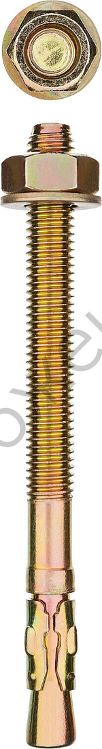 ЗУБР М16 х 180 мм, клиновой анкер, 10 шт (302032-16-180)