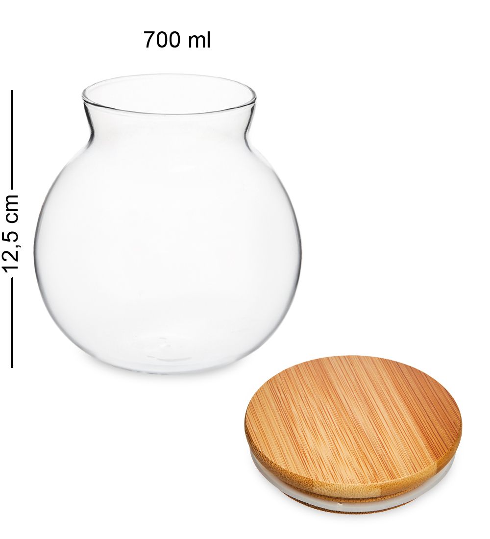 GS-122 Банка для сыпучих, 700мл