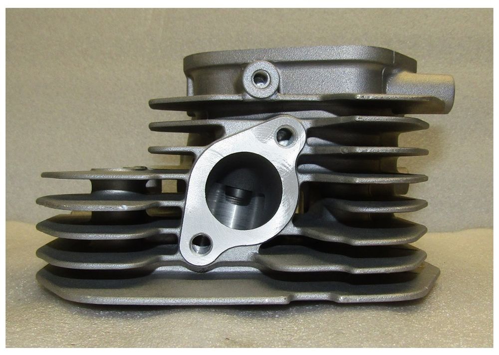 Головка блока цилиндра бензинового двигателя (седла+втулки) Excalibur S420/LB190/Cylinder head comp