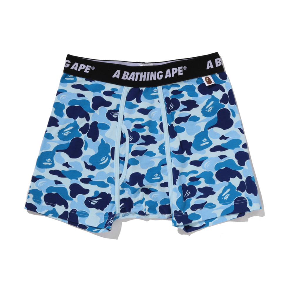 A Bathing Ape Bathing Ape Boxer Briefs Boxer Шорты Letter синий