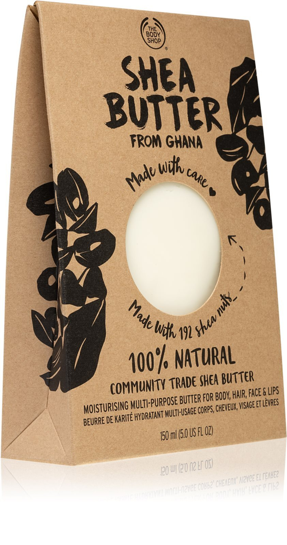 The Body Shop 100% Natural Shea Butter - масло ши /   150  ml  / GTIN 5028197924157