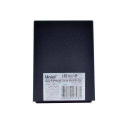 UUL-P41A 6W-GU10 IP65 BLACK Светильник уличный. под лампу GU10. Архитектурный накладной. Корпус черный. TM Uniel