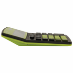 Калькулятор настольный BRAUBERG EXTRA COLOR-12-BKLG (206x155 мм) 12 разрядов двойное питание черно-САЛАТОВЫЙ
