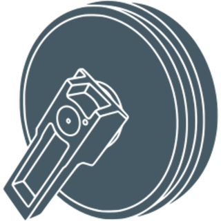 Колесо направляющее в сборе