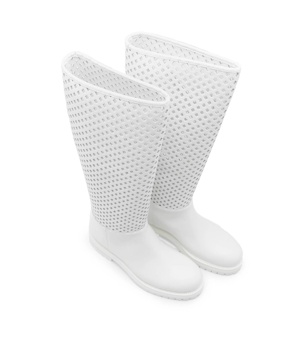 Офицерские сапоги DONDUP - made in Italy - белый(WS248 PL0256D XXX)