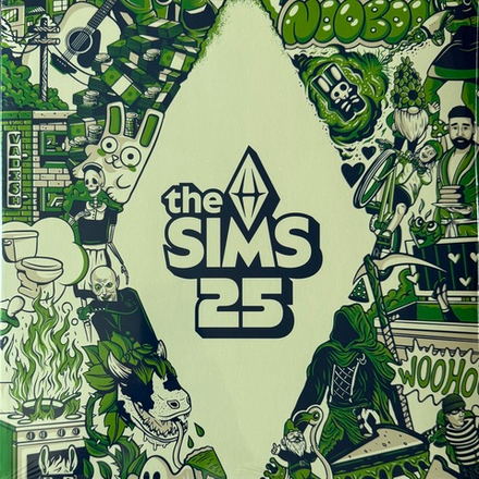 Виниловая пластинка The Sims 25 2LP Metallic Shiny Green
