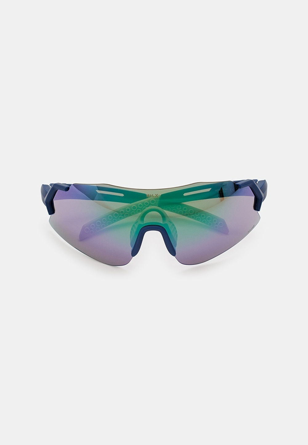 Спортивные очки с диоптриями HILX Savage 2.0 Matt Blue Warm Grey / Green Lens