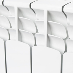 STOUT Space 350  4 секции радиатор биметаллический боковое подключение