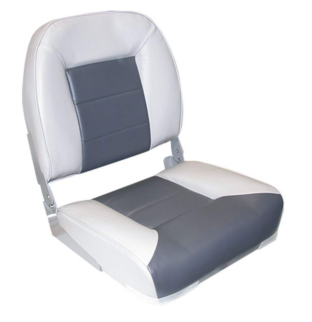 Сиденье "Premium low back", серое с темно-серым (10250453)