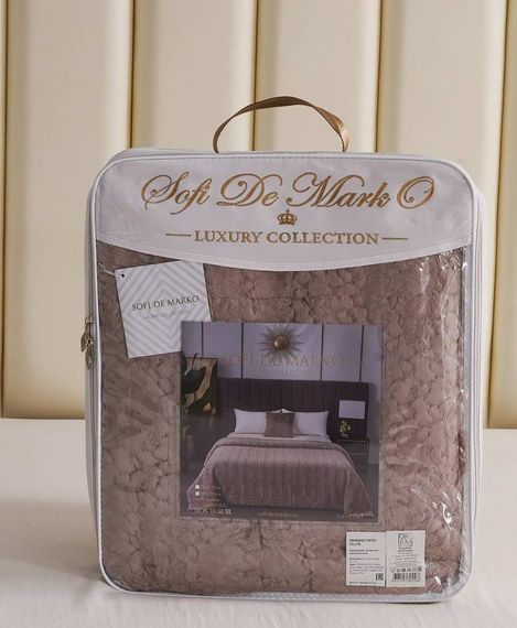 Теодор (мокко) Покрывало 210х230