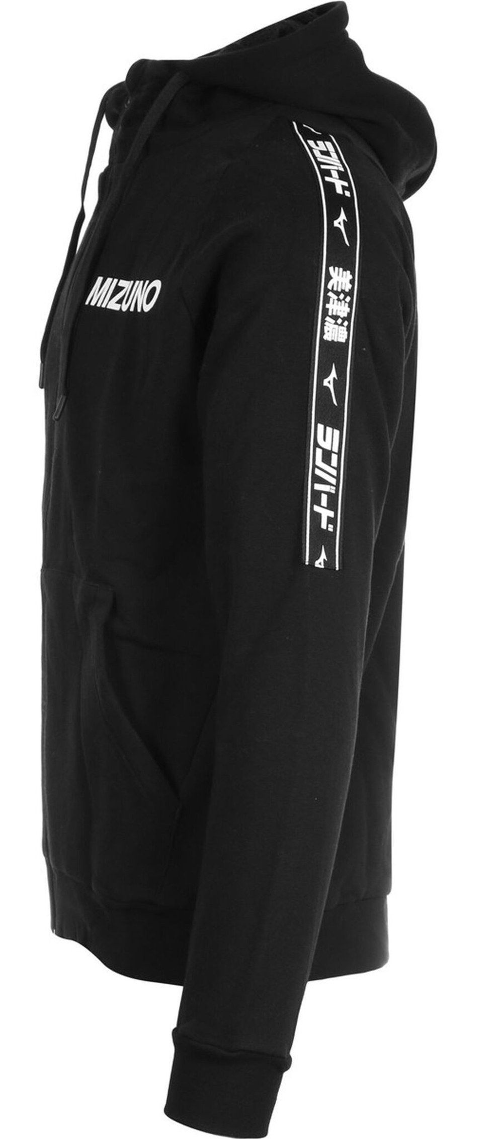 Мужская теннисная кофта Mizuno Sweat Jacket - black