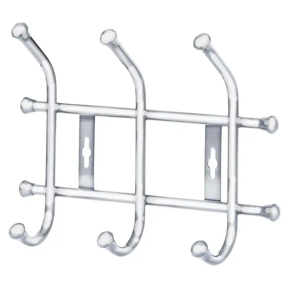 Вешалка настенная 3 крючка, 265, Матовый белый, ВНТ3/МБ