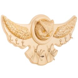 Вешалка настенная Bubo Айвори Антик Слоновая Кость