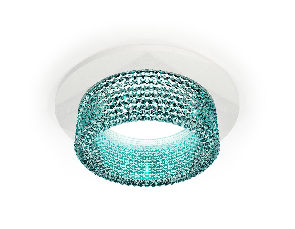 Ambrella Комплект встраиваемого светильника с композитным хрусталем MR16 Встраиваемые XC6512043