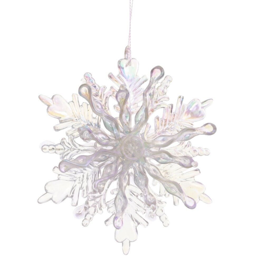 GAEM Украшение новогоднее "Снежинка", L11 W4,5 H12 см, 2в.