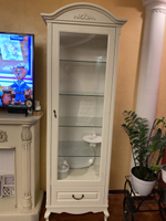 Витрина Zip-mebel Малонн Ави 1 ств. Белый