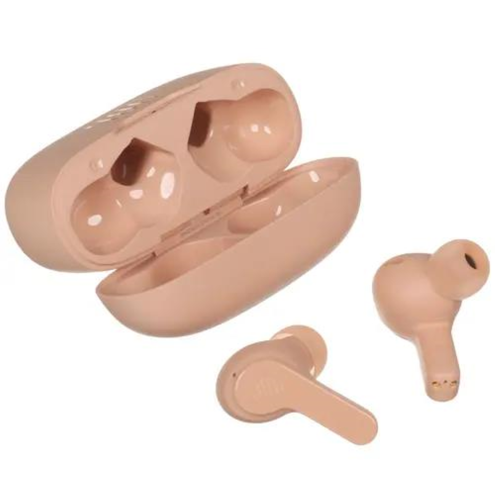 Беспроводные наушники JBL Wave Beam, USB Type-C, бежевый