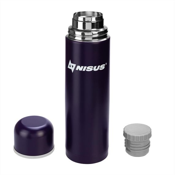 Термос NISUS 1000ML N.TM-045-O т.фиолетовый