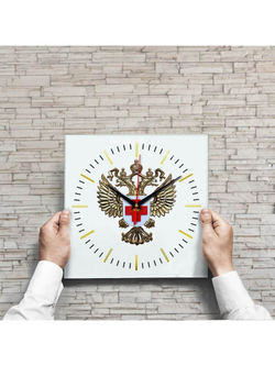Настенные часы "Эмблема Здравоохранения 02 48" Декор для дома, подарок