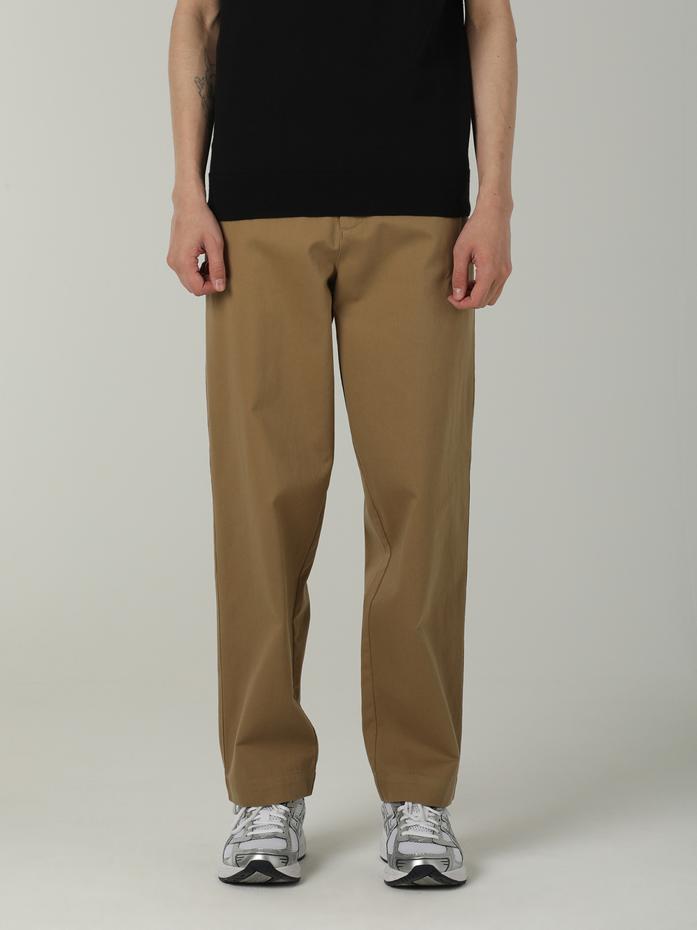 Мужские Брюки Straight Leg Twill Trouser