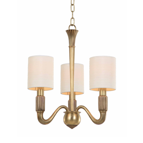 Люстра Cloyd DELAWARE C3 / Ø37 см - латунь (арт.10117)