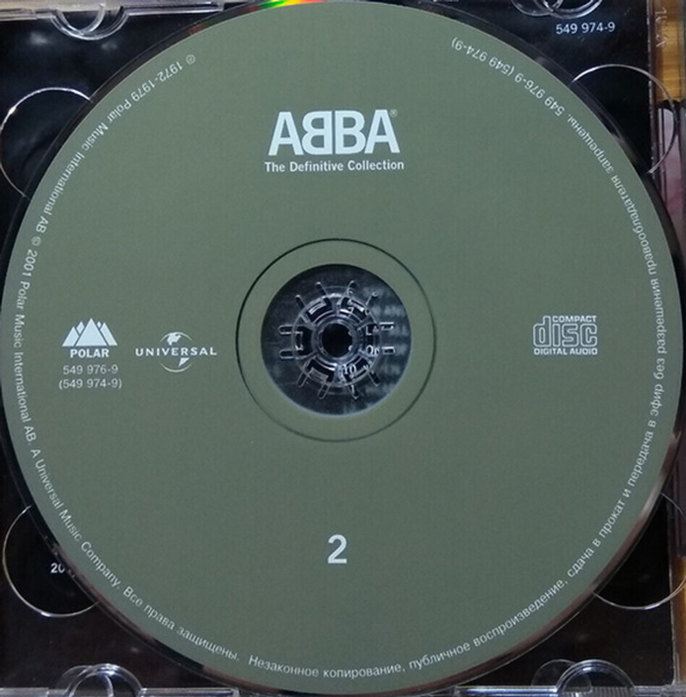 ABBA / The Definitive Collection (RU)(2CD)