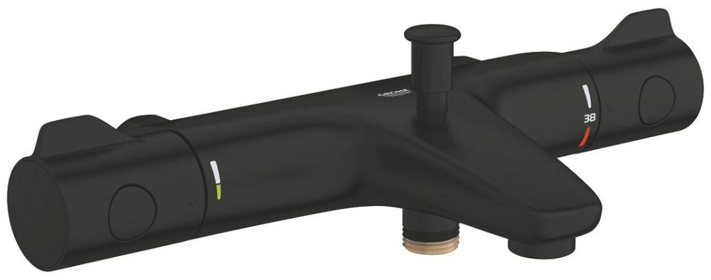 Термостат для ванны и душа GROHE Grohtherm 800, матовый черный (1022062430)