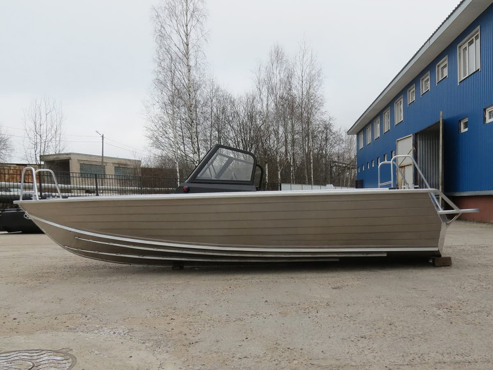 Катер-лодка алюминиевая WELLBOAT 53 Fish