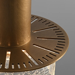 Подвесной светильник MT9171-1HA аntique brass