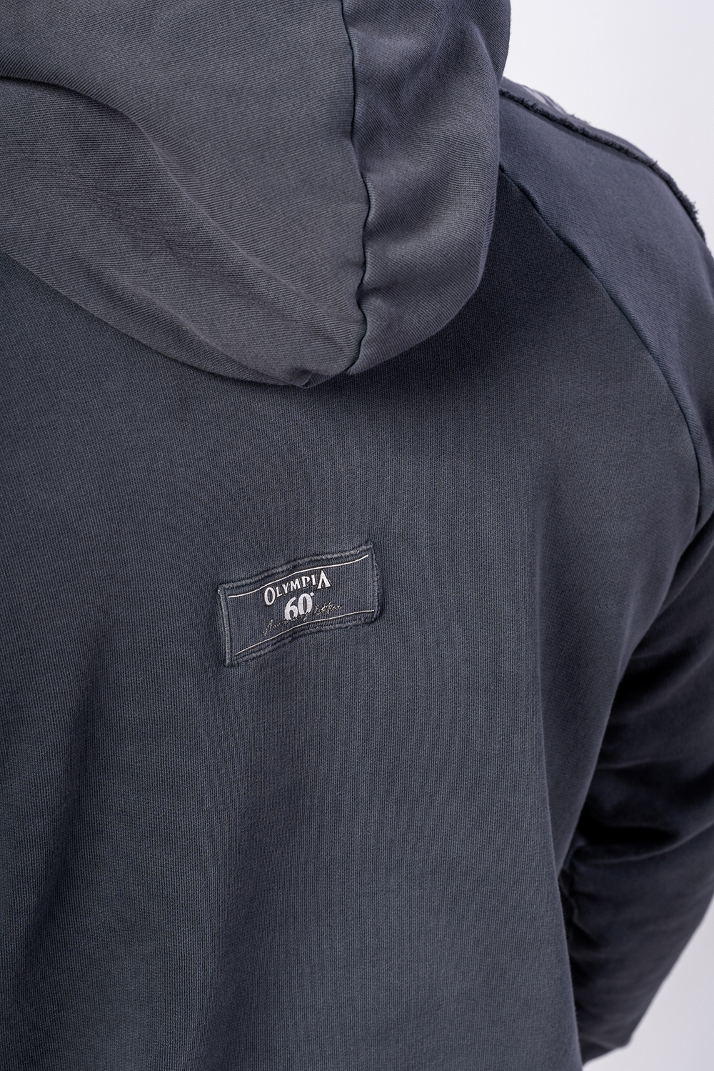 Толстовка Washed Hoodie HERITAGE 793 Темно Серая