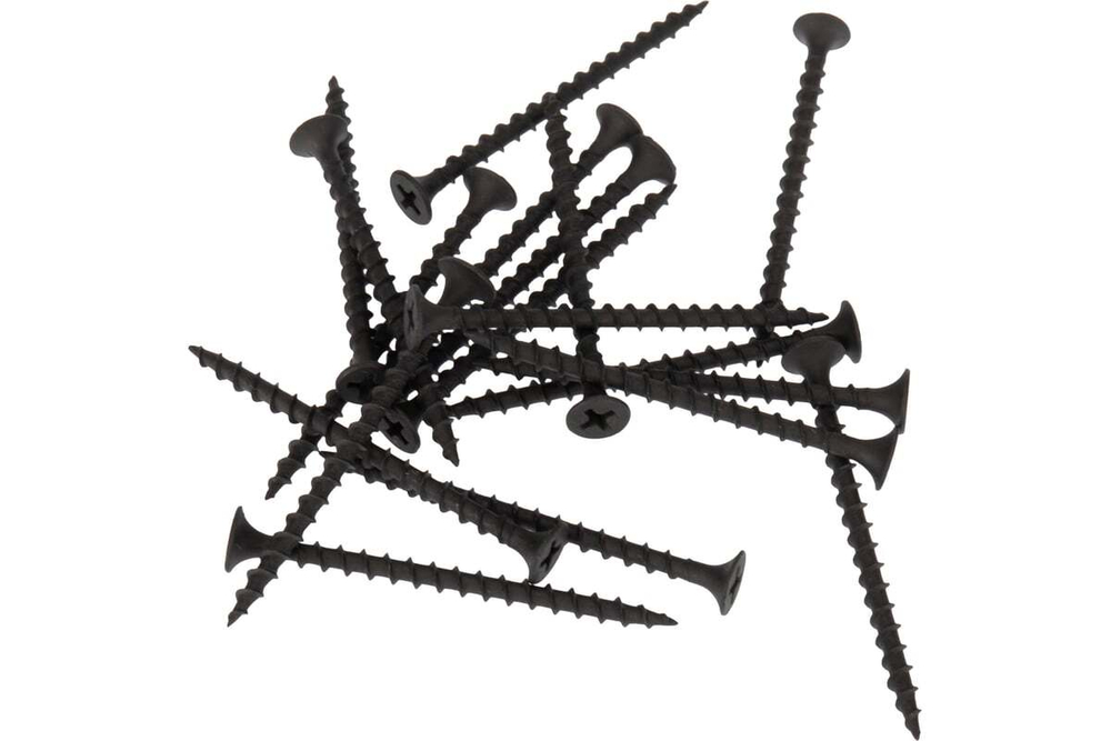 Саморез гипсокартон-дерево KRANZ 3,5x55, 200 шт. KR-01-3331-009