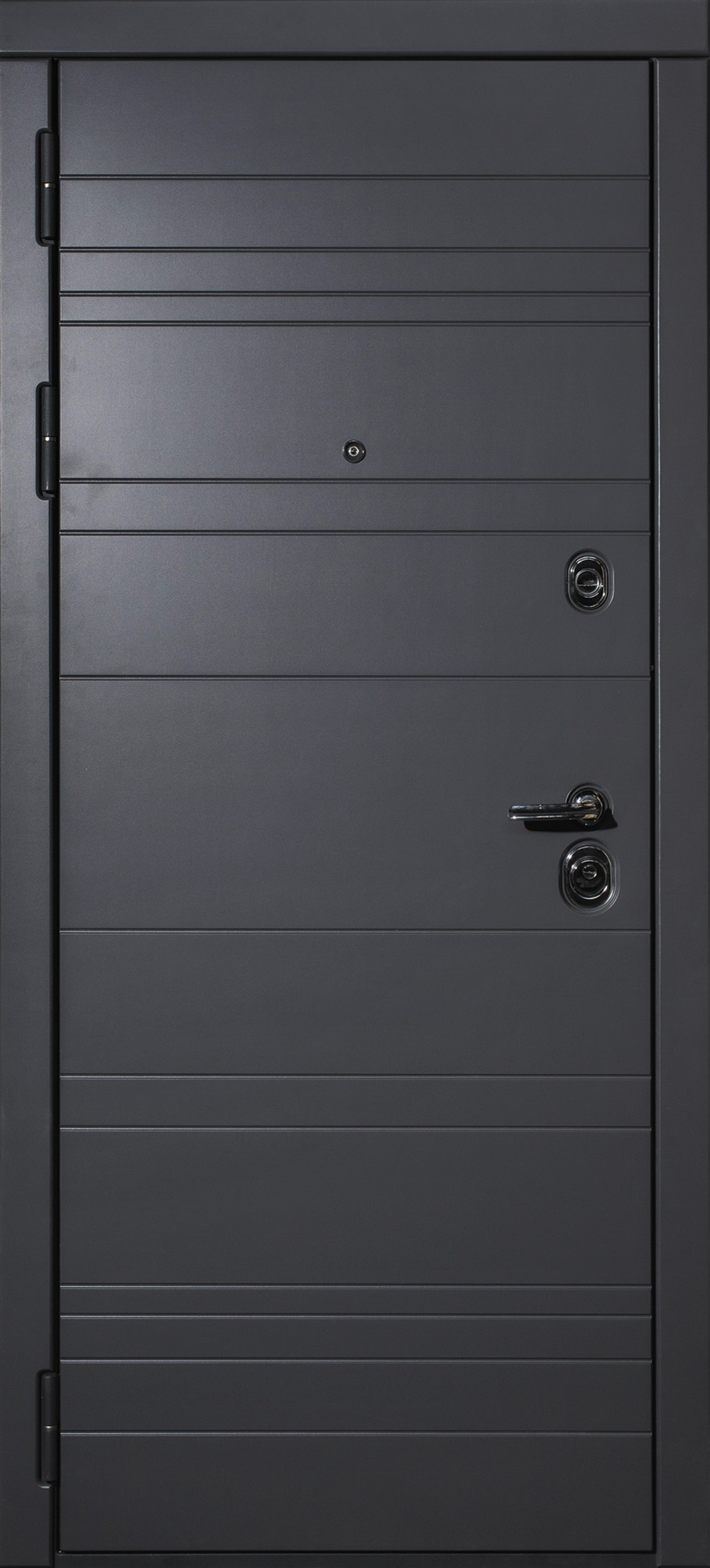 Квартирная металлическая дверь с внутренним открыванием - 1000