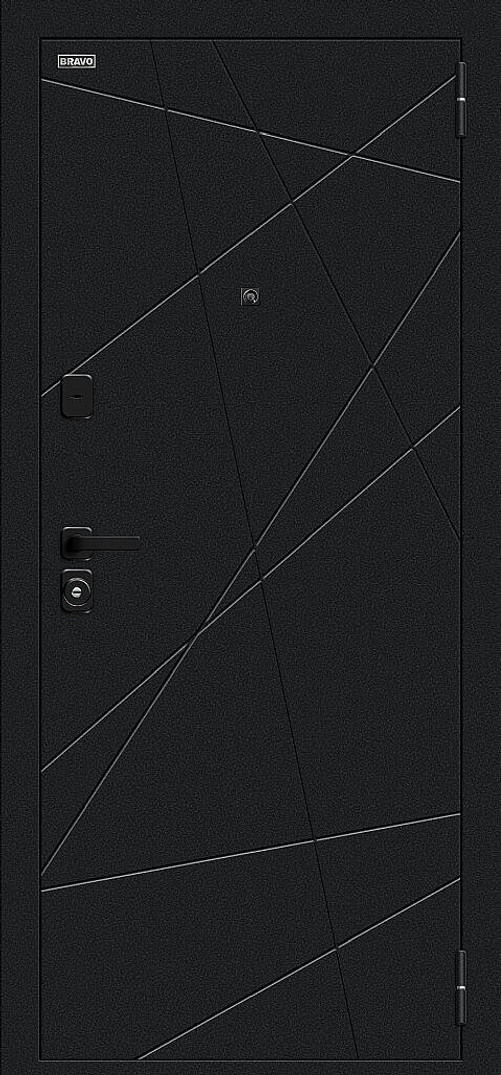 Граффити-5/SBlack Букле черное/Slate Art 205*96 левое