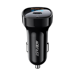 B4 digital display 66W(USB-C+USB-A) dual port car charger