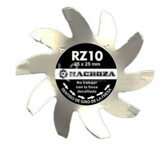 Фреза для штроборезов Macroza RZ10 25х25 мм