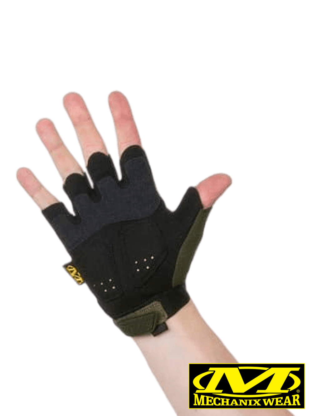 Перчатки беспалые Mechanix M-Pact Fingerless (реплика). Олива