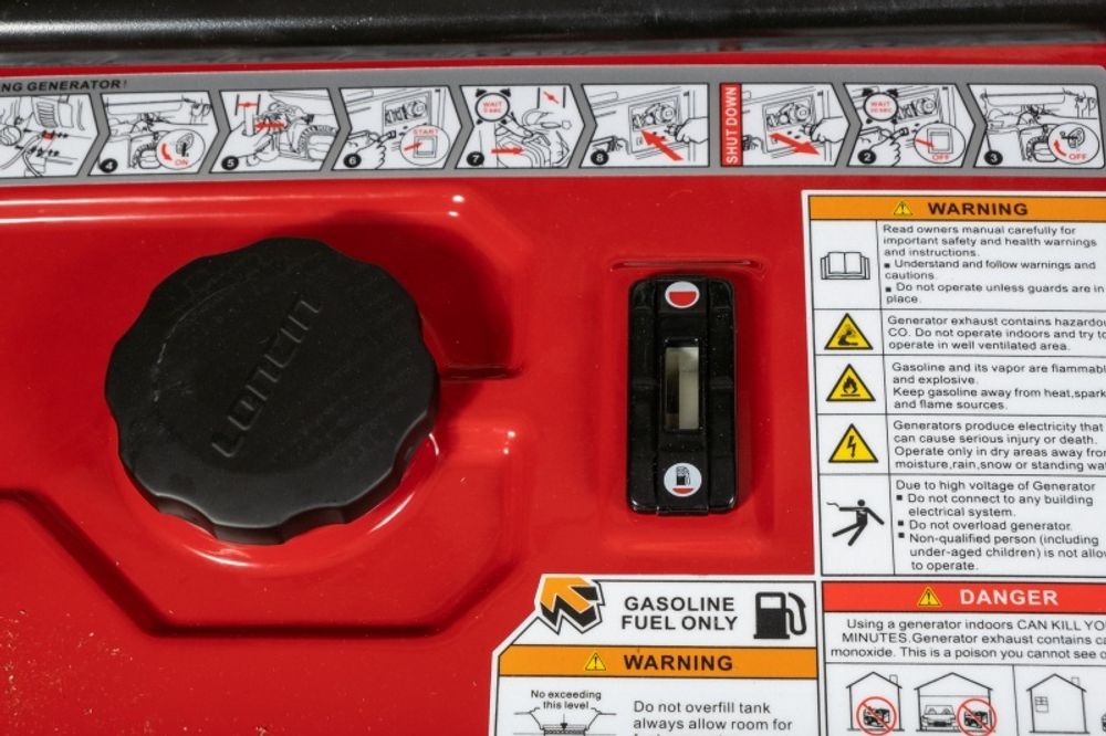 Генератор бензиновый Loncin LC10000D-AS - [8 кВт / 220V] однофазный