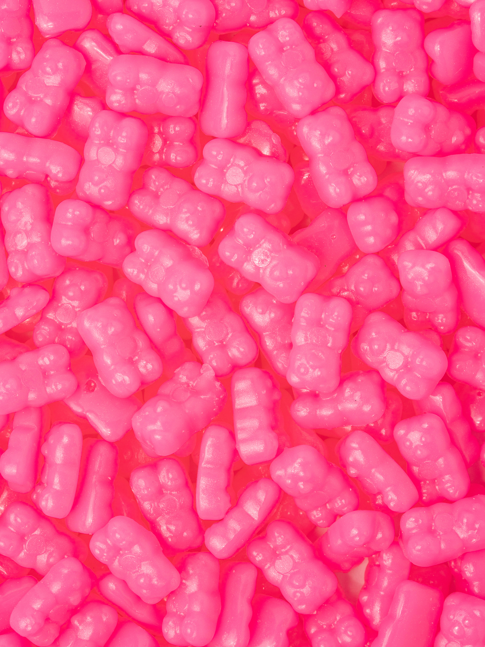 FreiAVIVER Воск для депиляции бровей и лица Hot Wax "Bears" розовый, 100гр