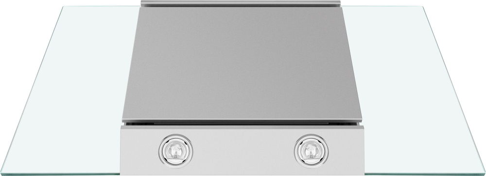 Кухонная вытяжка MAUNFELD Gloria 90 нержавеющая сталь/прозрачное стекло фото 4