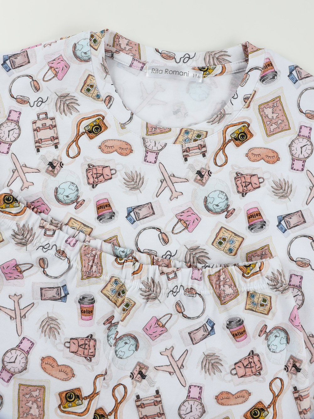 8521 Пижама из хлопка Mini-kids
