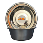 Миска "efox" для питомцев из нержавеющей стали, форма чаша