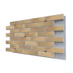 Негорючая термопанель ППС PRO BestPoint Retro Brick Masala 0,612 м², 1020x600 мм