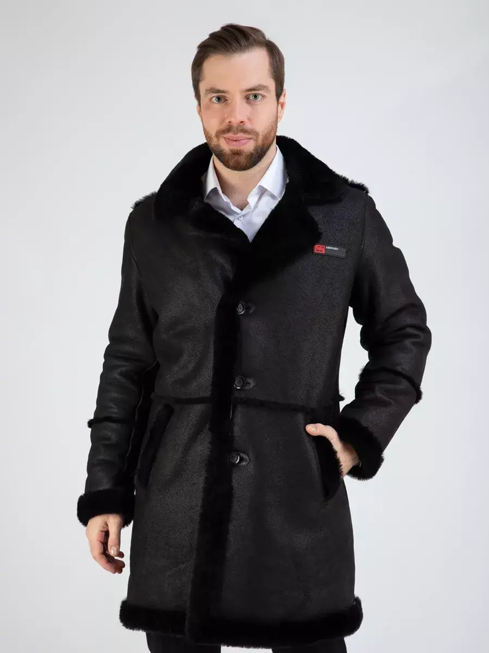 Дубленка зимняя натуральная Турция