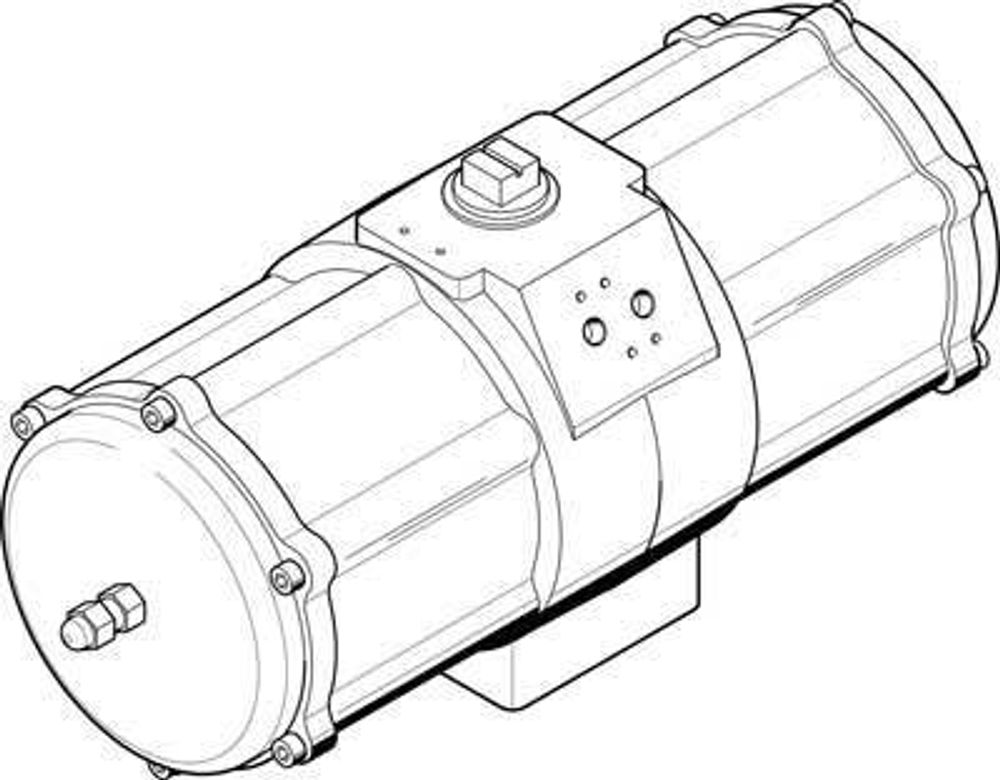 DAPS-3840-090-R-F16 Неполноповоротный привод