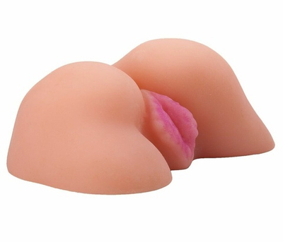 Реалистичный мастурбатор в виде пышной попки из неоскина (Цвет: телесный)