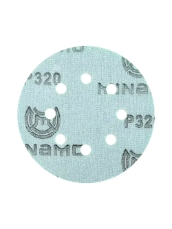 125мм P320 10шт. Шлифовальный абразивный круг для шлифовки под липучку Minamo Light Matter 125мм FB