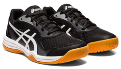 Детские теннисные кроссовки Asics Upcourt 5 GS - black/white