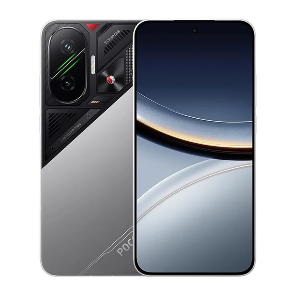 Смартфон Xiaomi POCO F7 12 ГБ + 512 ГБ (Серебристый | Silver) (версия Global)